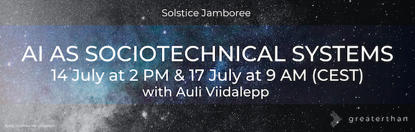 AI as sociotechnical systems (I)